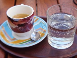 Why A Glass Of Water Is Served With Coffee?